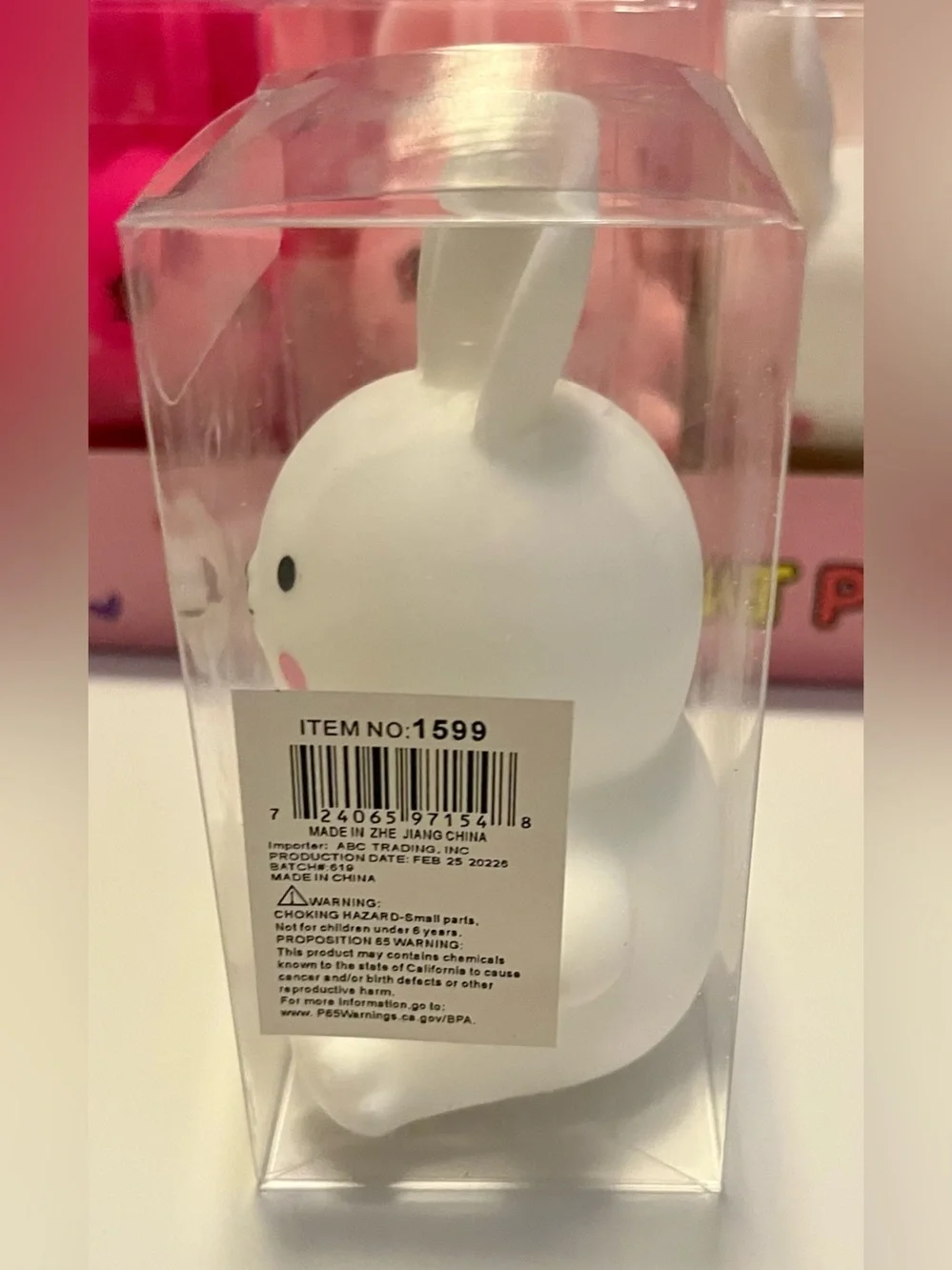 White Bunny Squishy